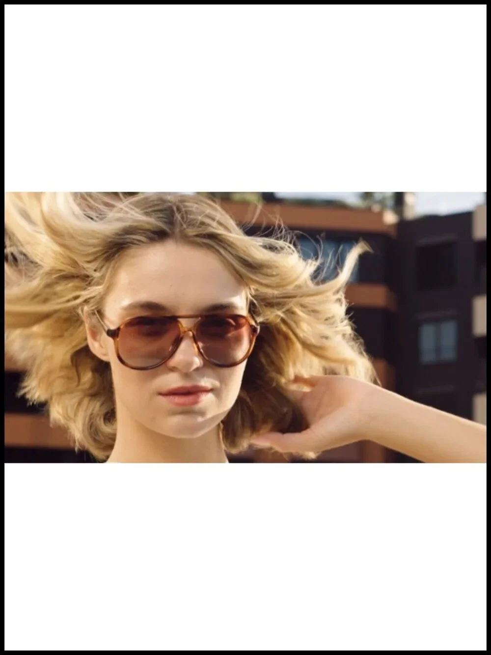 Polarized Aviator Sunglasses with UV Protection, Oversized Retro Shades
